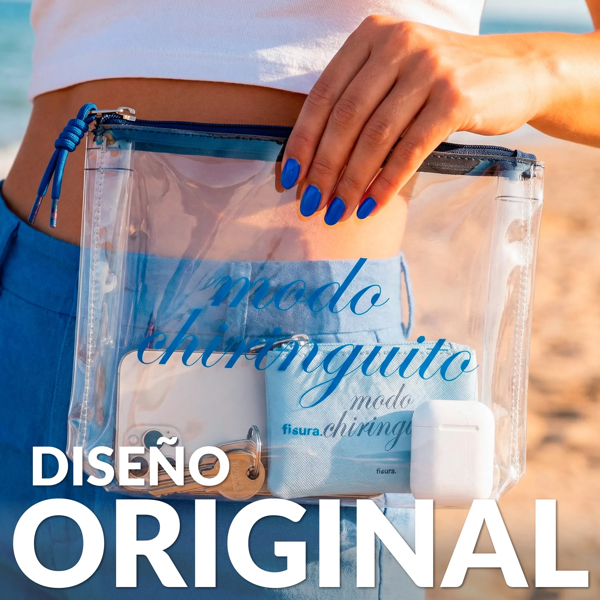 Trousse de toilette triple “Modo chiringuito”