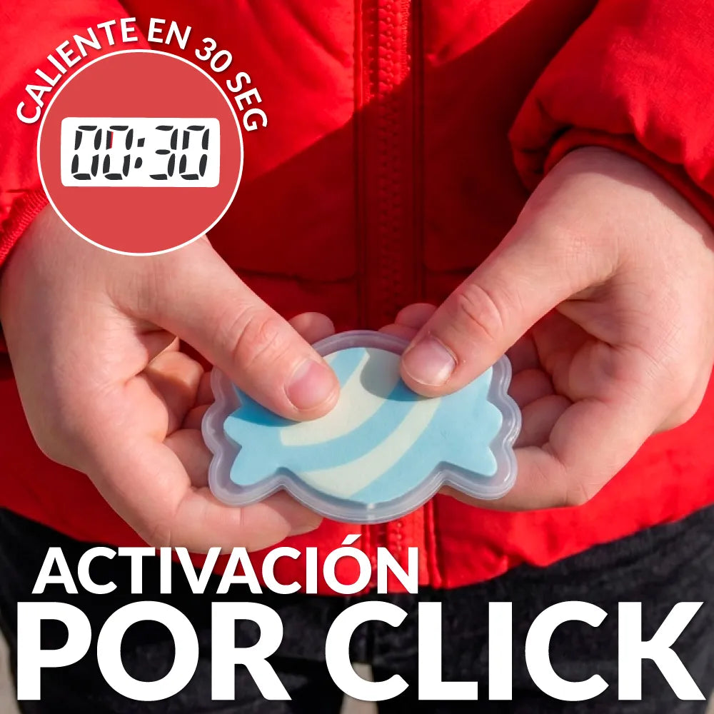 Pack de 2 calentadores de manos caramelos