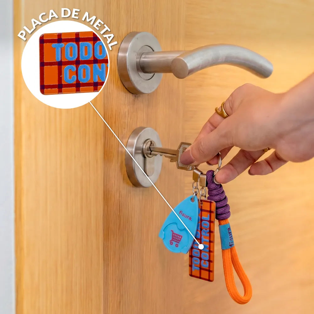 Llavero "Todo bajo control"
