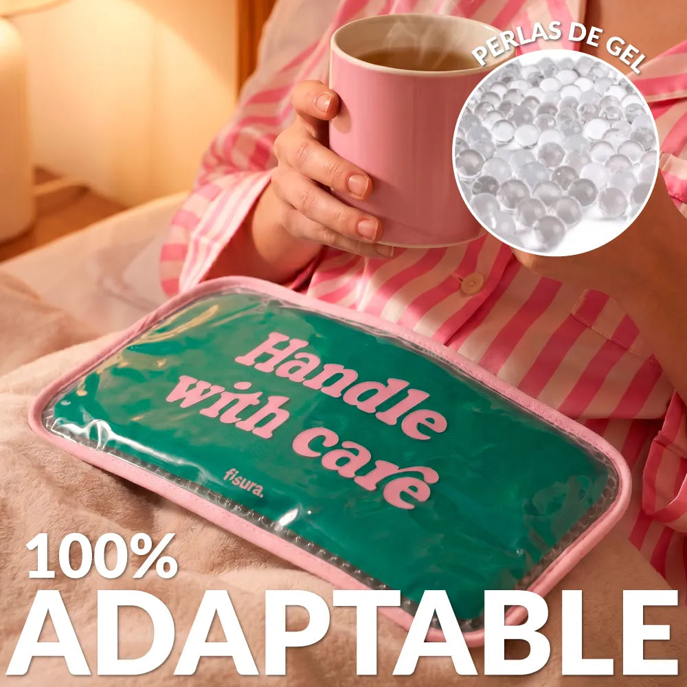 Almohadilla corporal de gel "Handle with care"