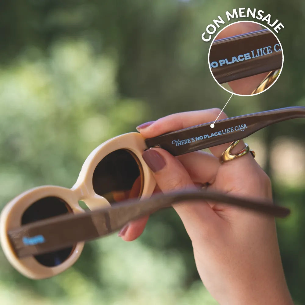 Gafas de sol “There’s no place like casa”