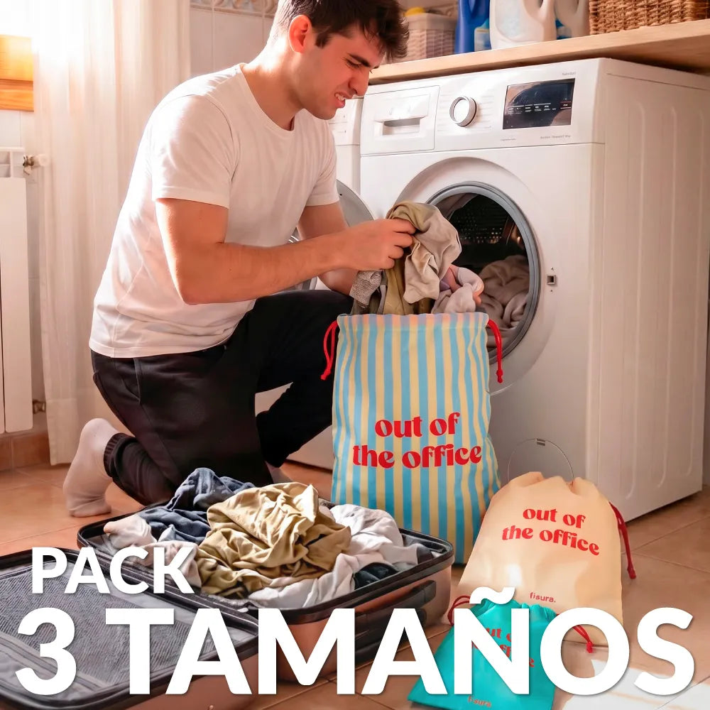 Bolsas de viaje “Out of the office”