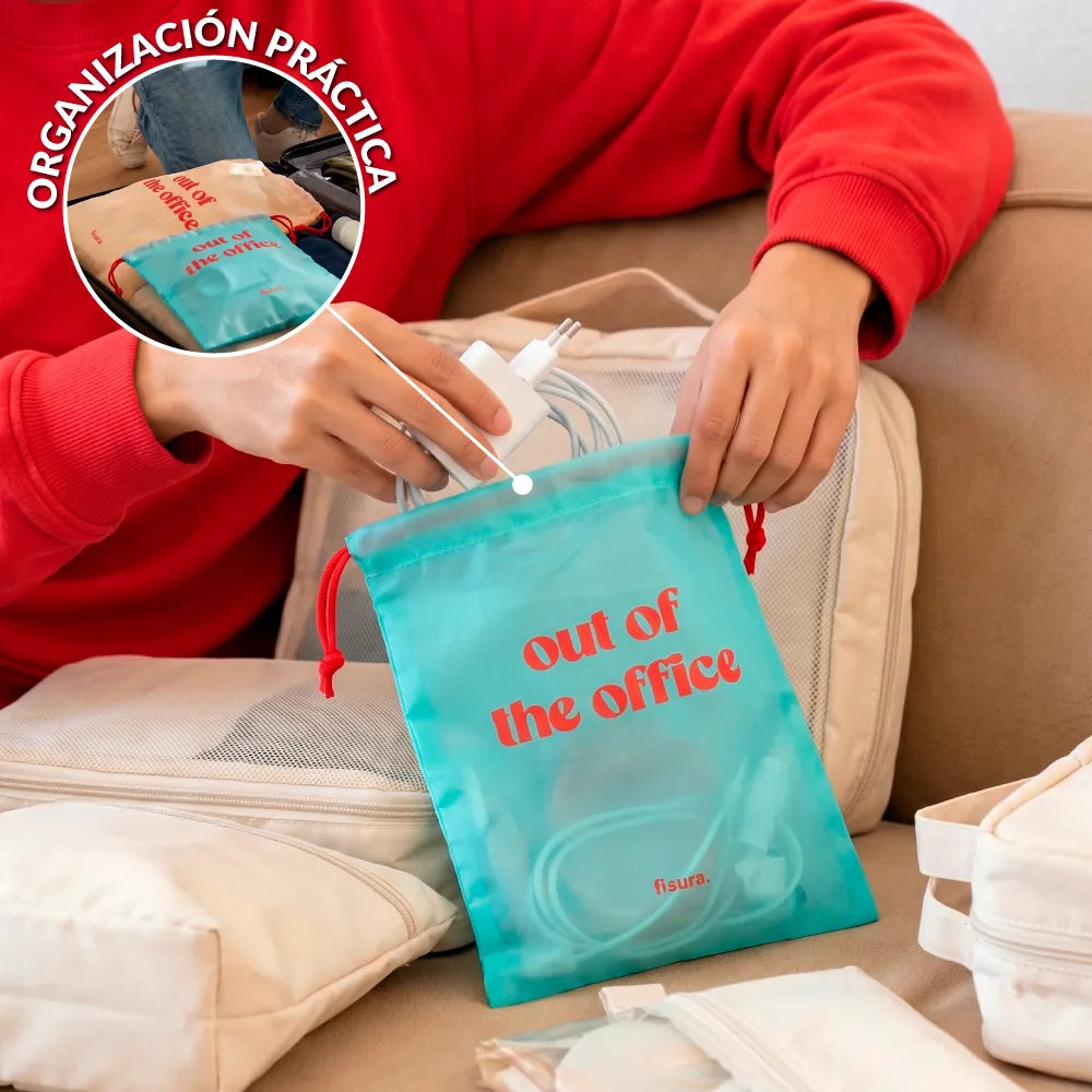 Bolsas de viaje “Out of the office”