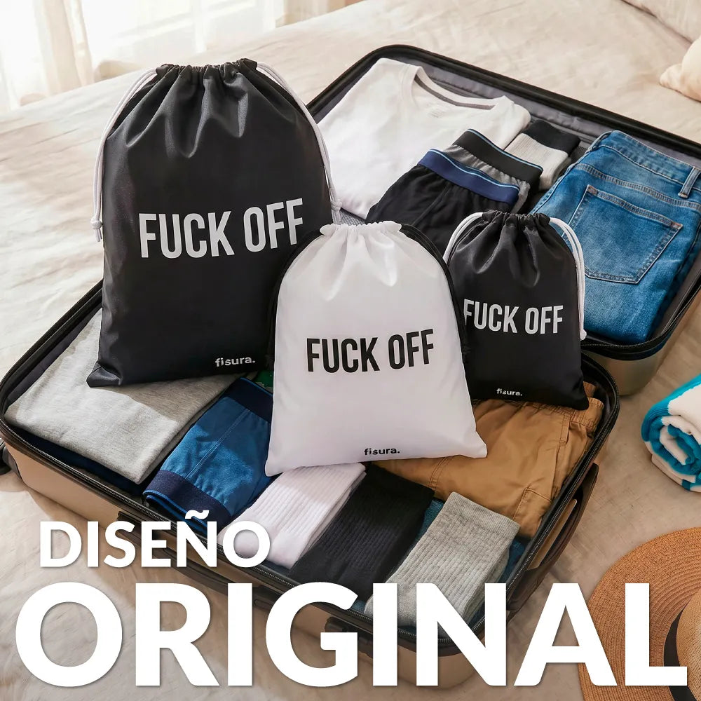 Bolsas de viaje “Fuck off”