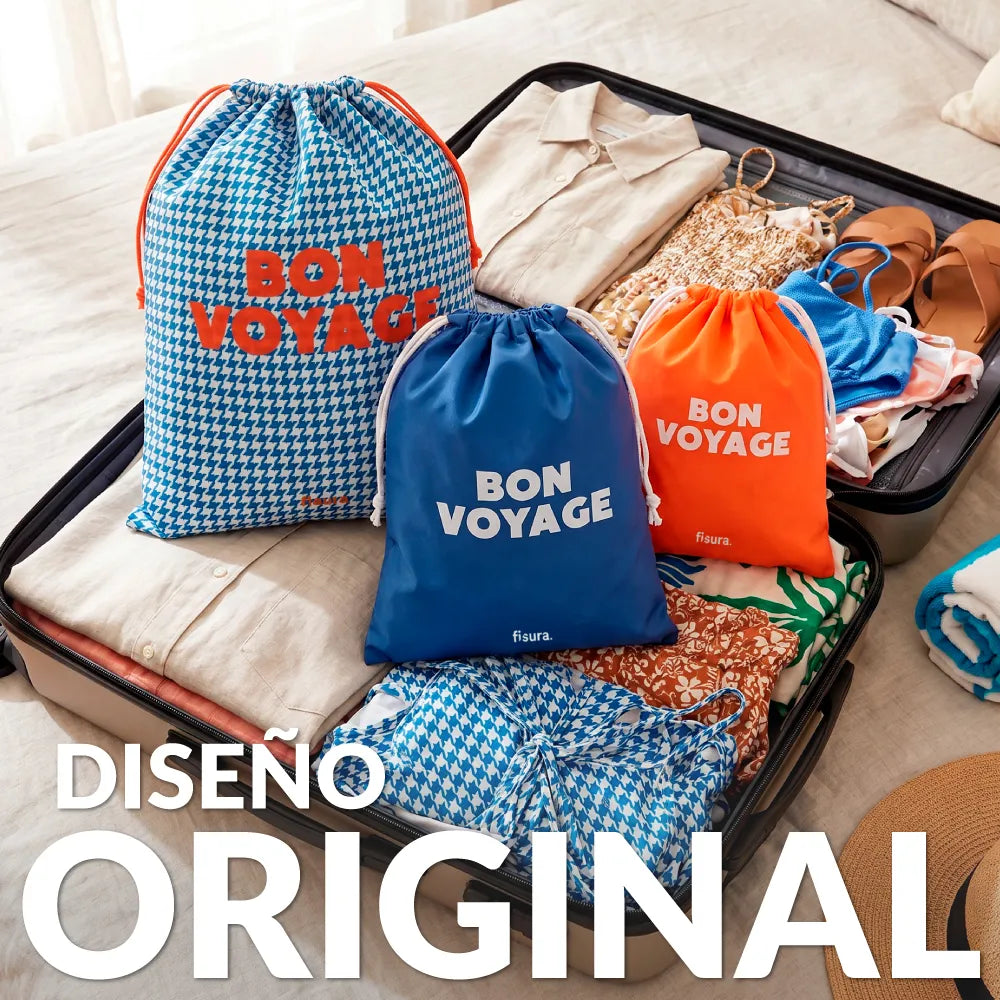 Bolsas de viaje “Bon voyage”