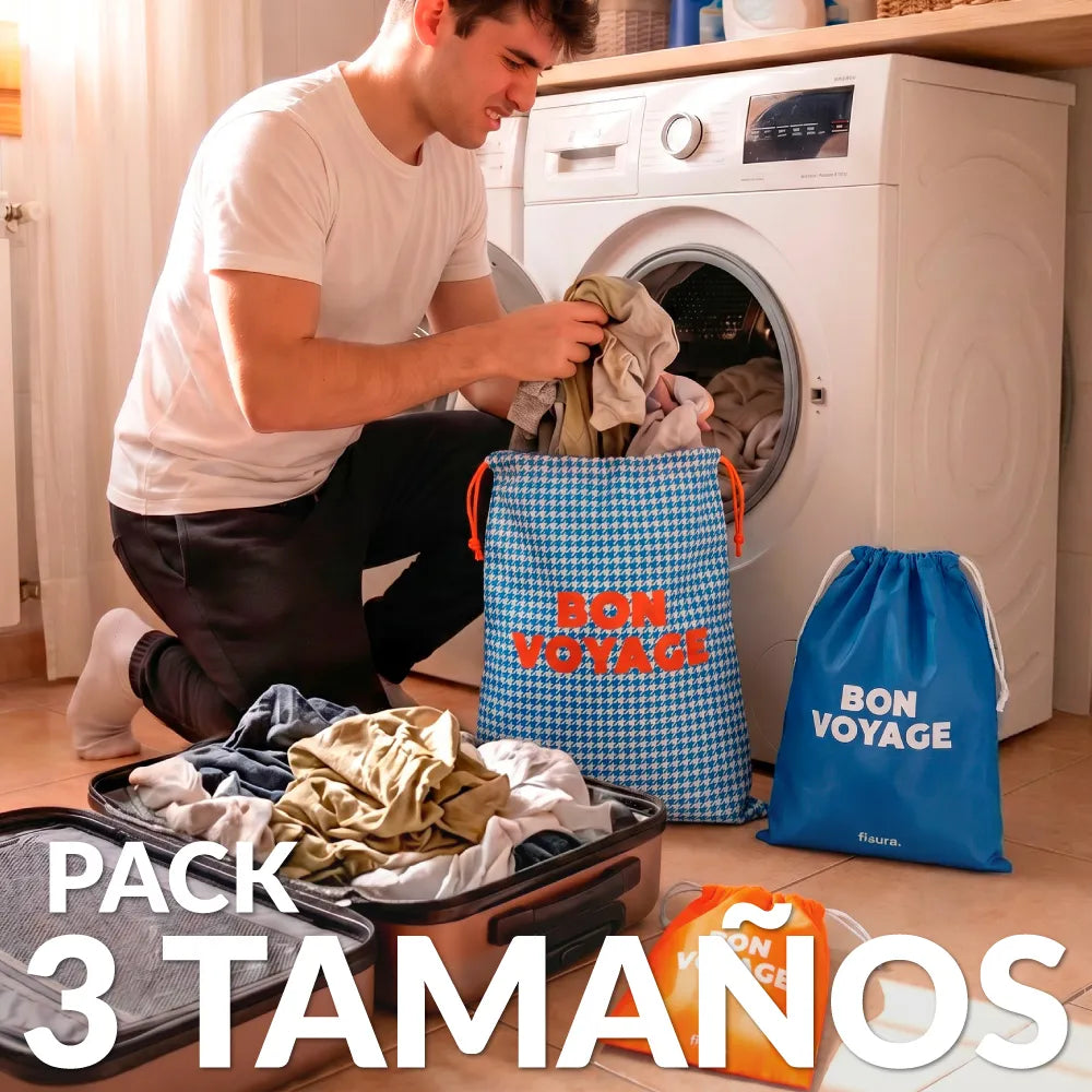 Bolsas de viaje “Bon voyage”