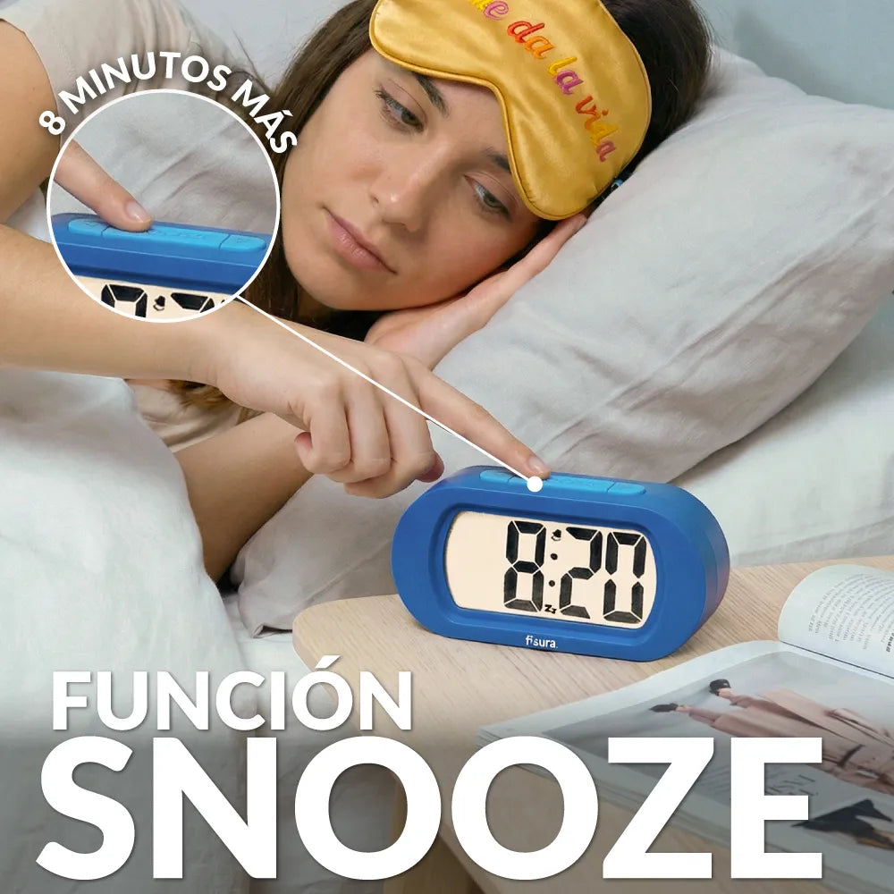 Reloj gummy azul