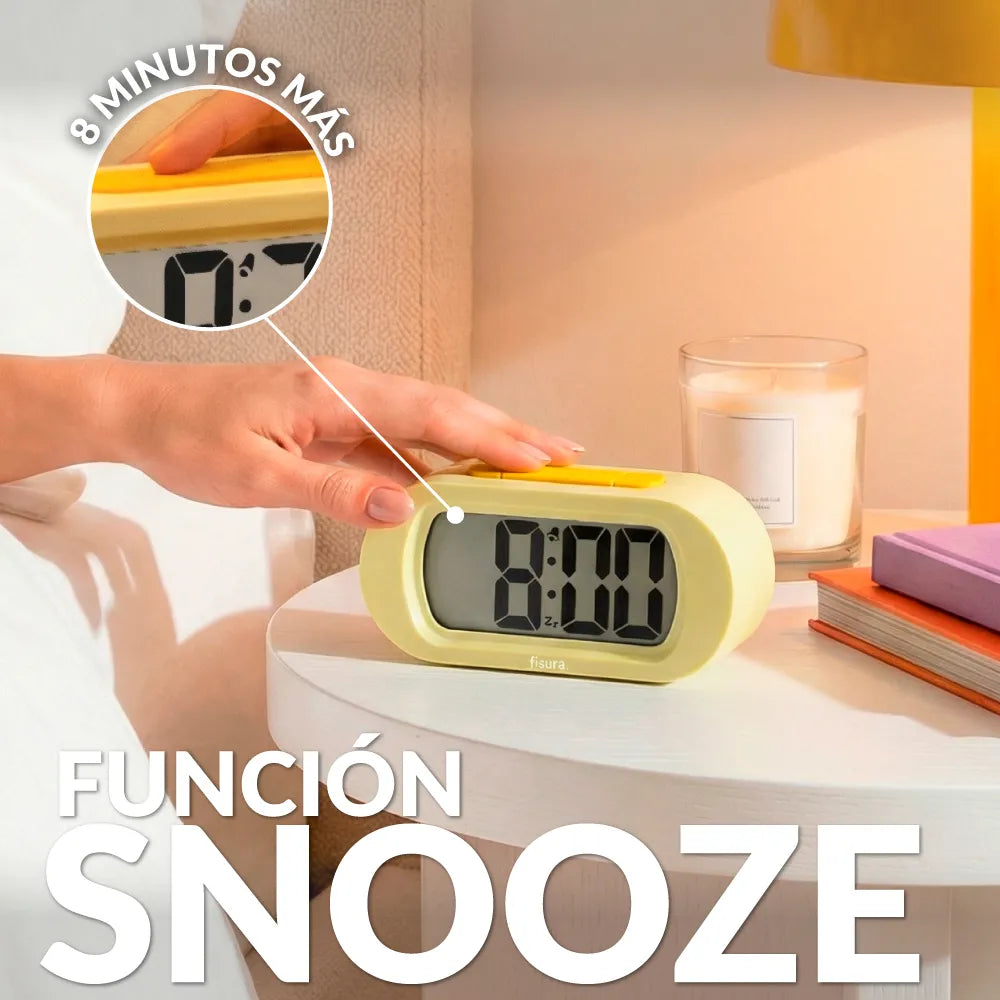 Reloj gummy amarillo