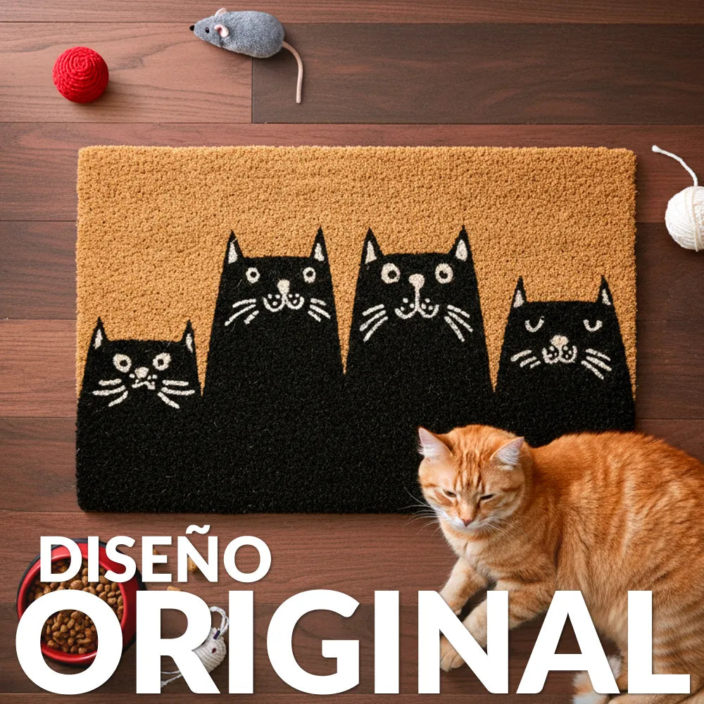 Felpudo "Cats"