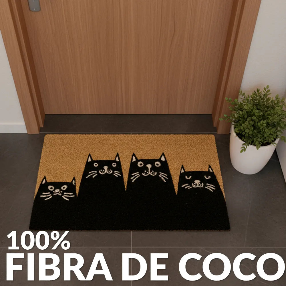 Felpudo "Cats"