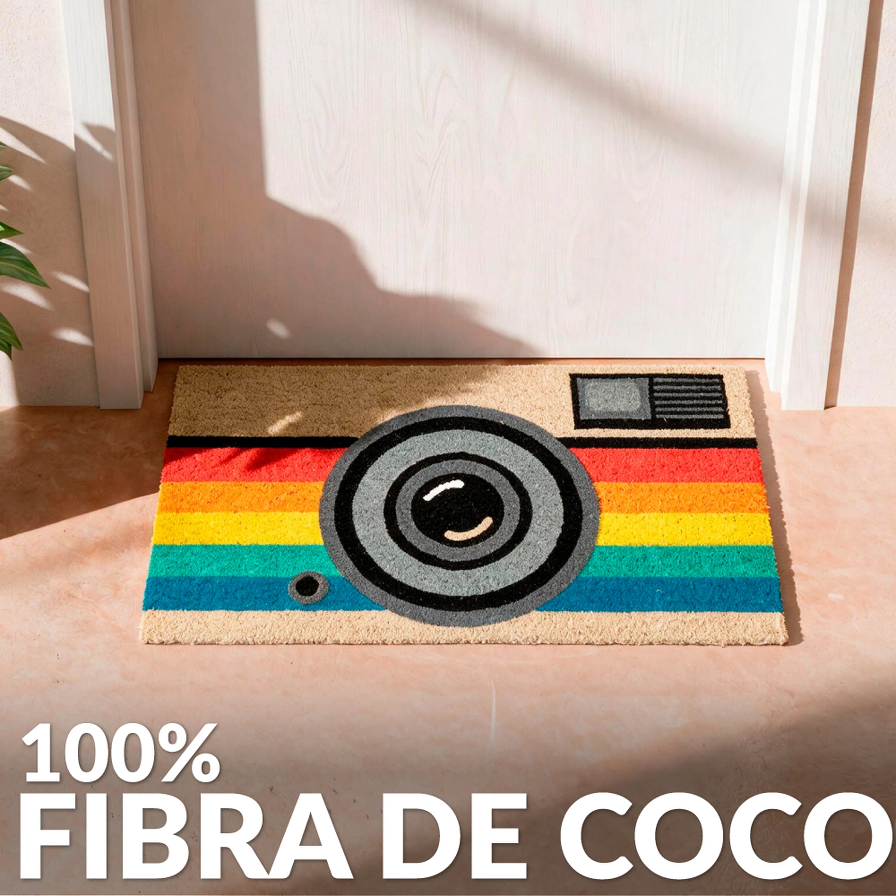 Felpudo "Cámara retro"