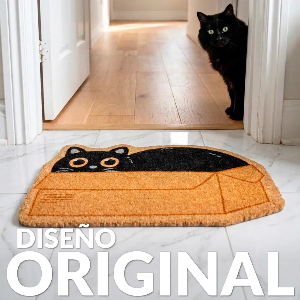 Felpudo "Caja gato"