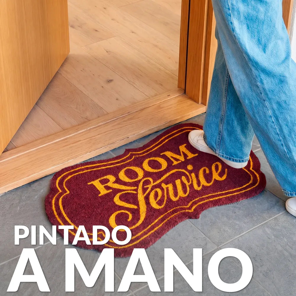 Felpudo “Room service”