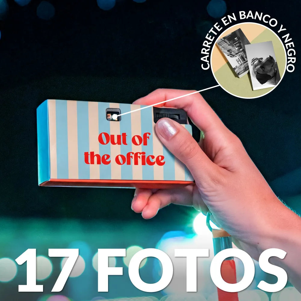 Appareil photo jetable “Out of the office”
