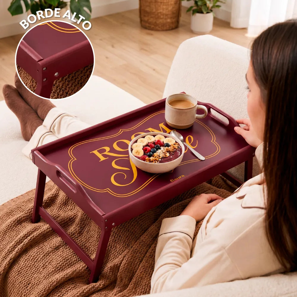 Bandeja plegable “Room service”