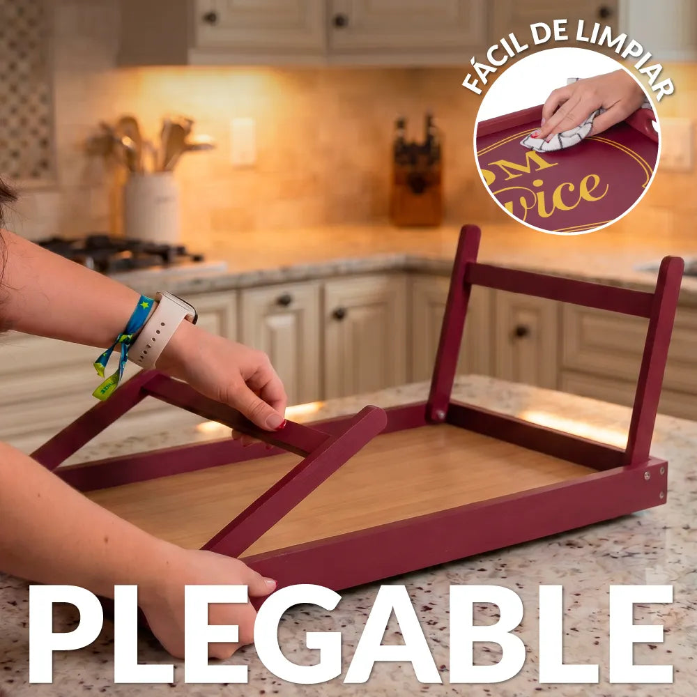Bandeja plegable “Room service”