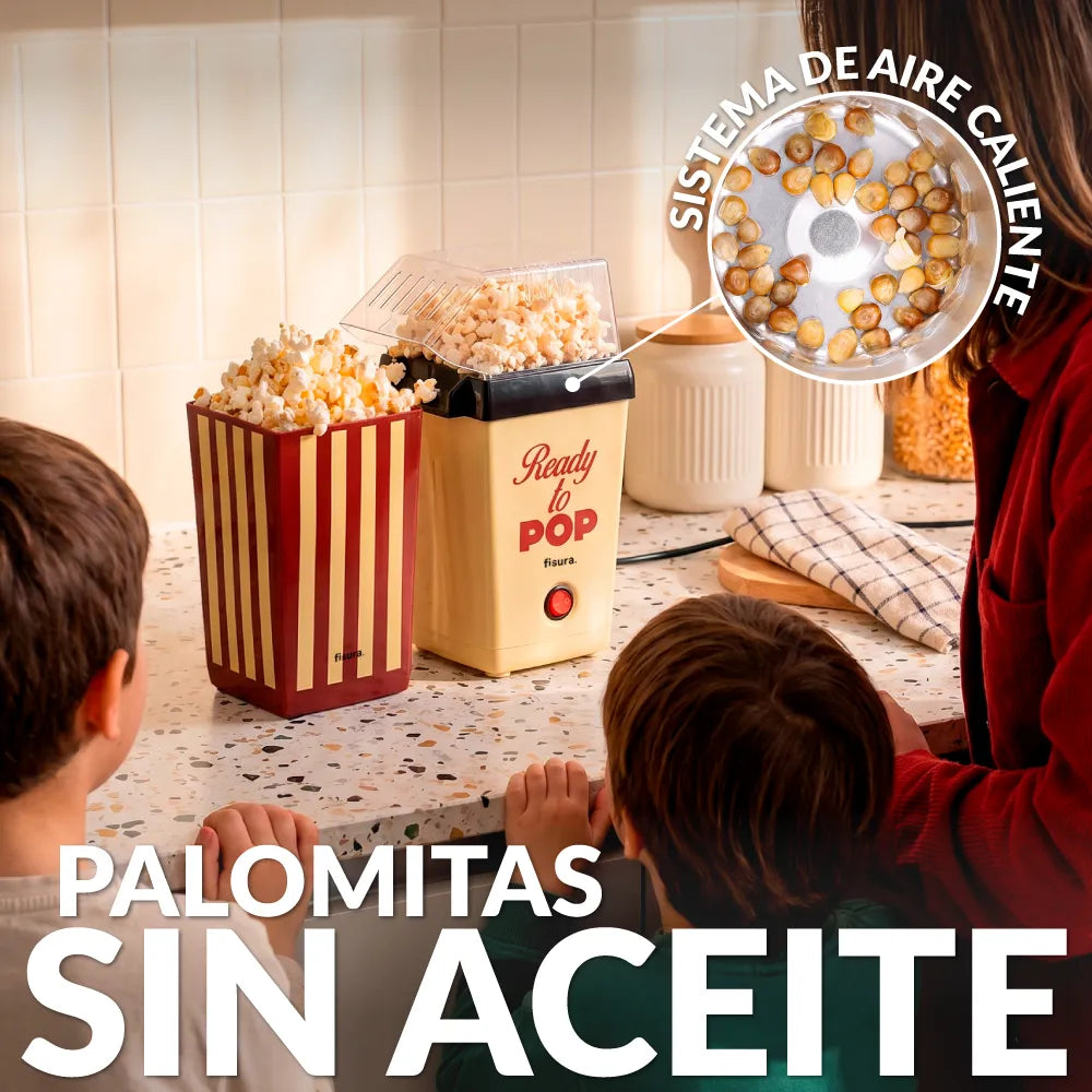 Máquina de palomitas "Ready to pop"