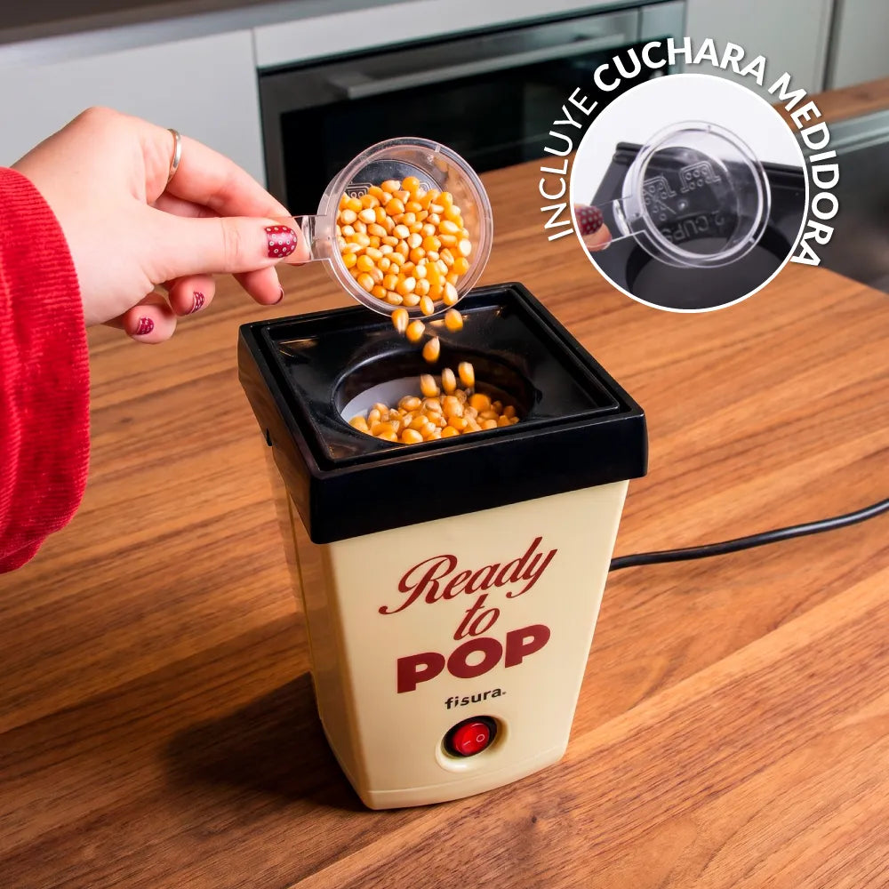 Máquina de palomitas "Ready to pop"