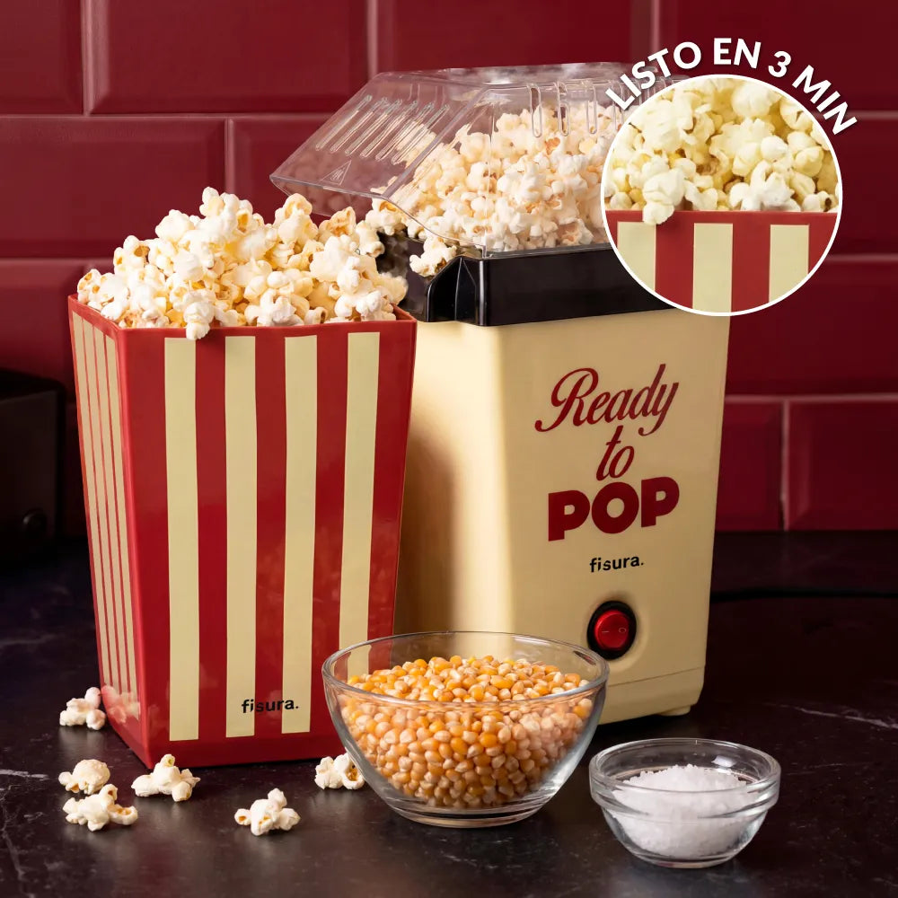Máquina de palomitas "Ready to pop"
