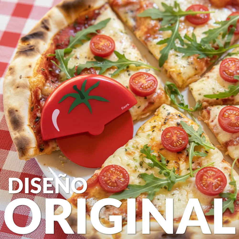 Corta pizza tomate