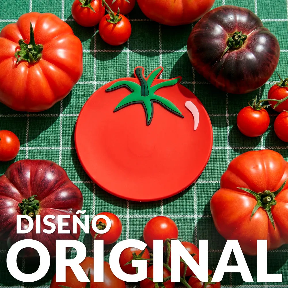 Reposa cucharas tomate
