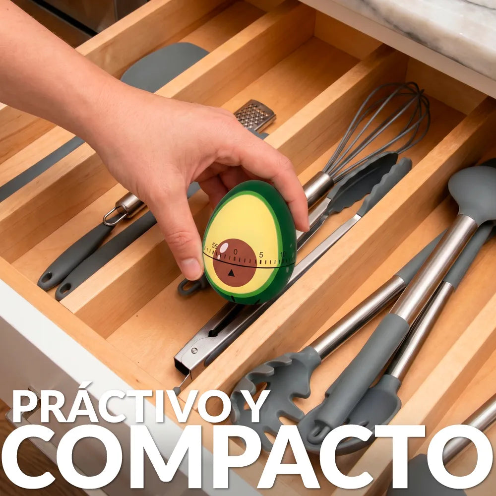 Temporizador de cocina aguacate