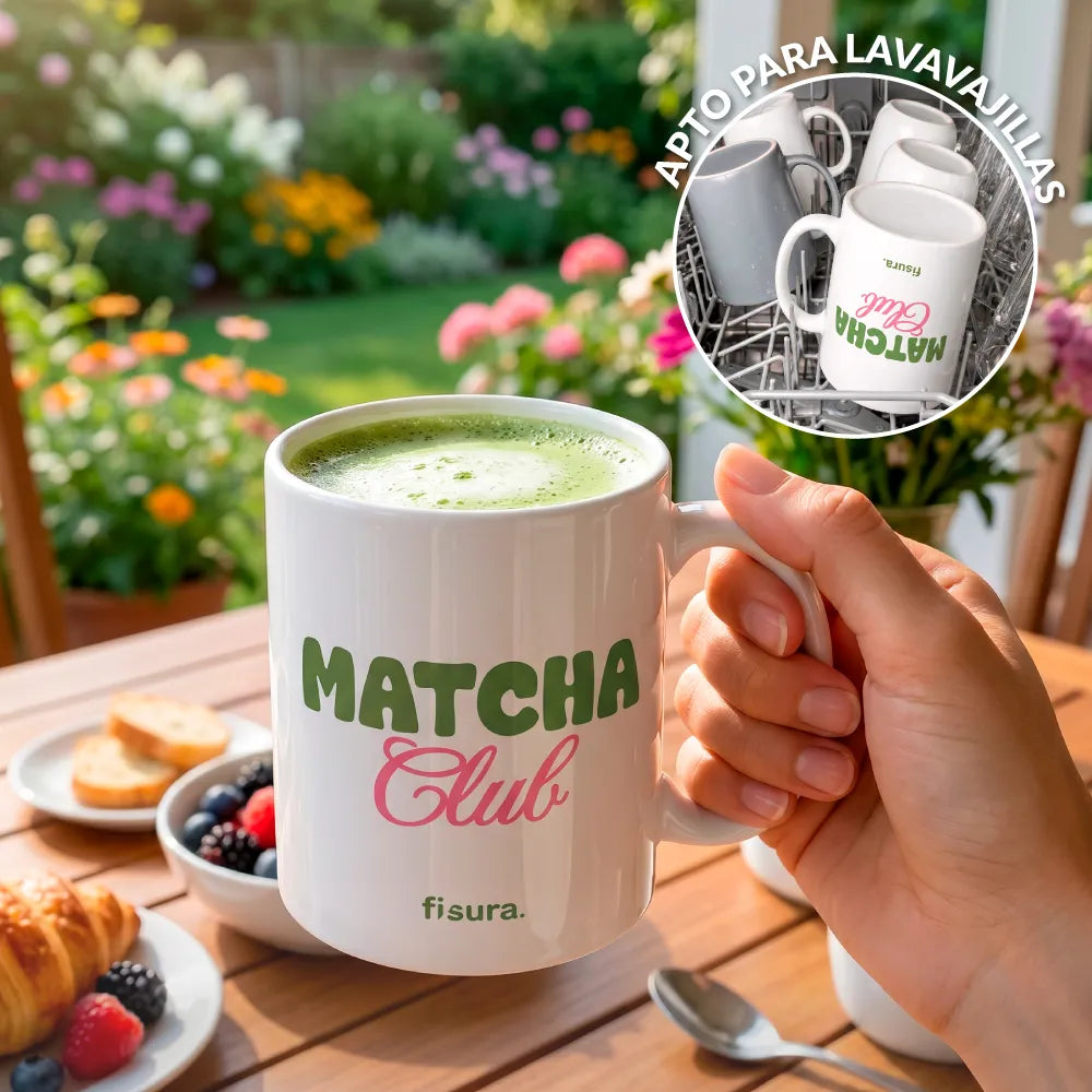 Taza “Matcha club”