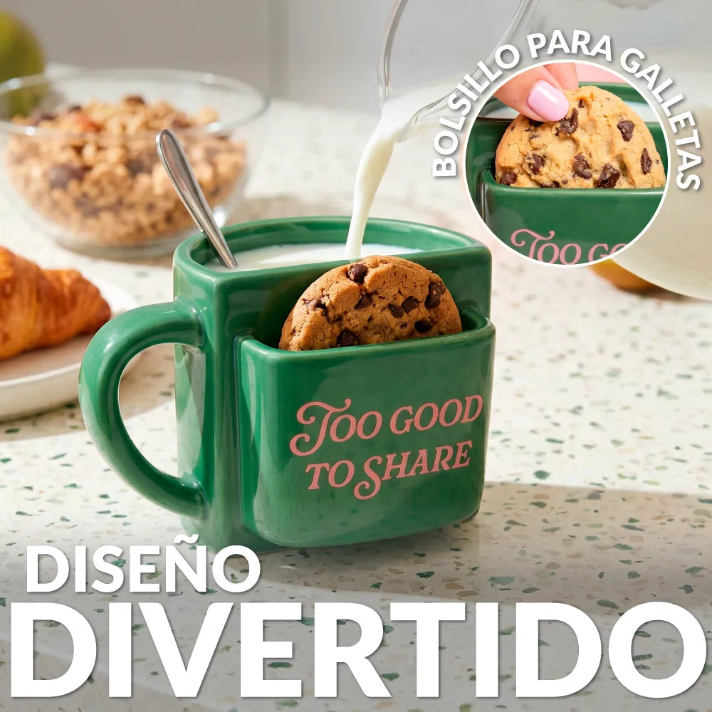 Taza bolsillo “Too good to share”