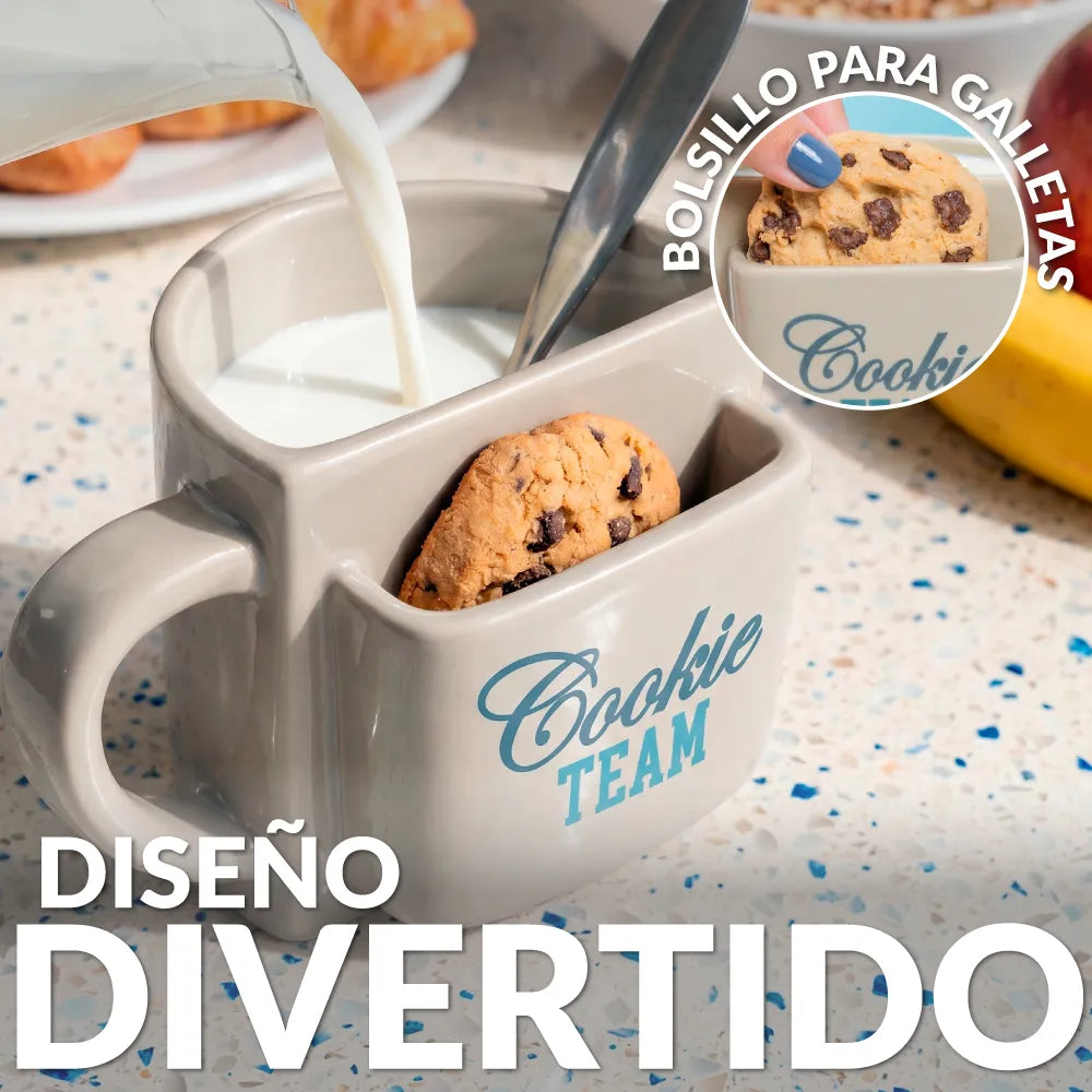 Taza bolsillo “Cookie team”