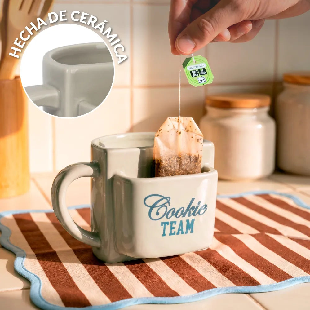 Taza bolsillo “Cookie team”