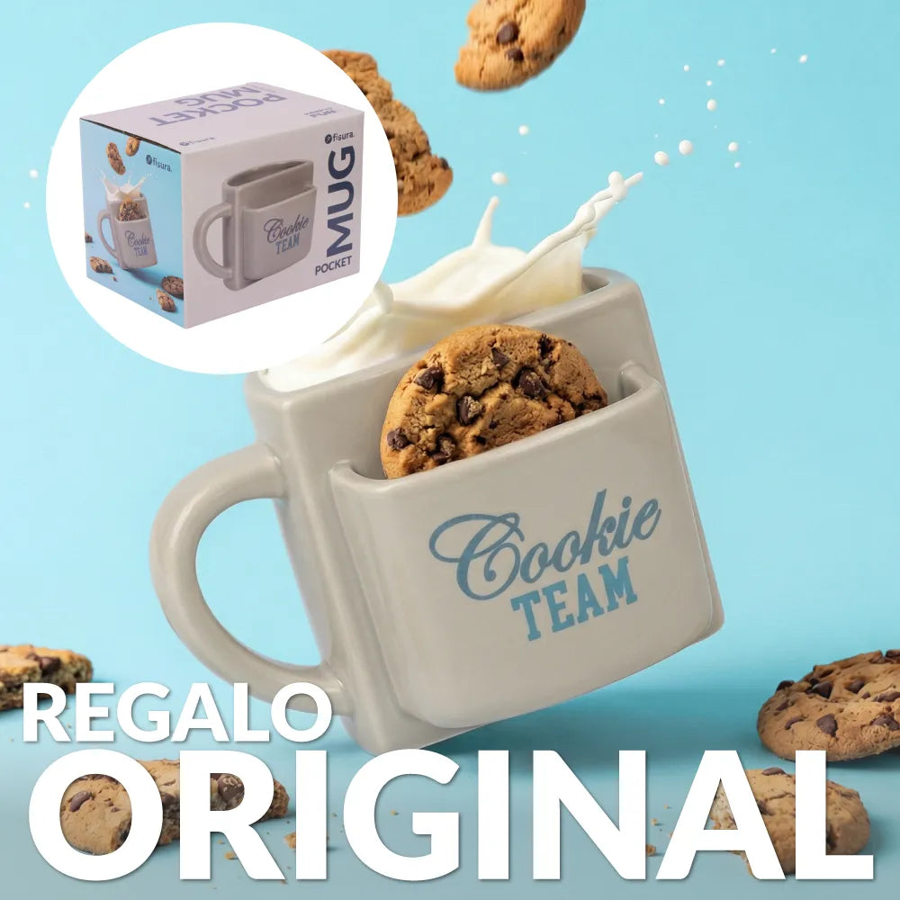 Taza bolsillo “Cookie team”