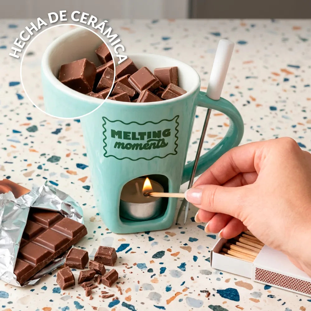 Taza fondue “Melting moments”