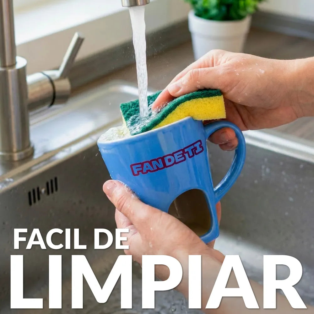 Taza fondue “Fan de ti”