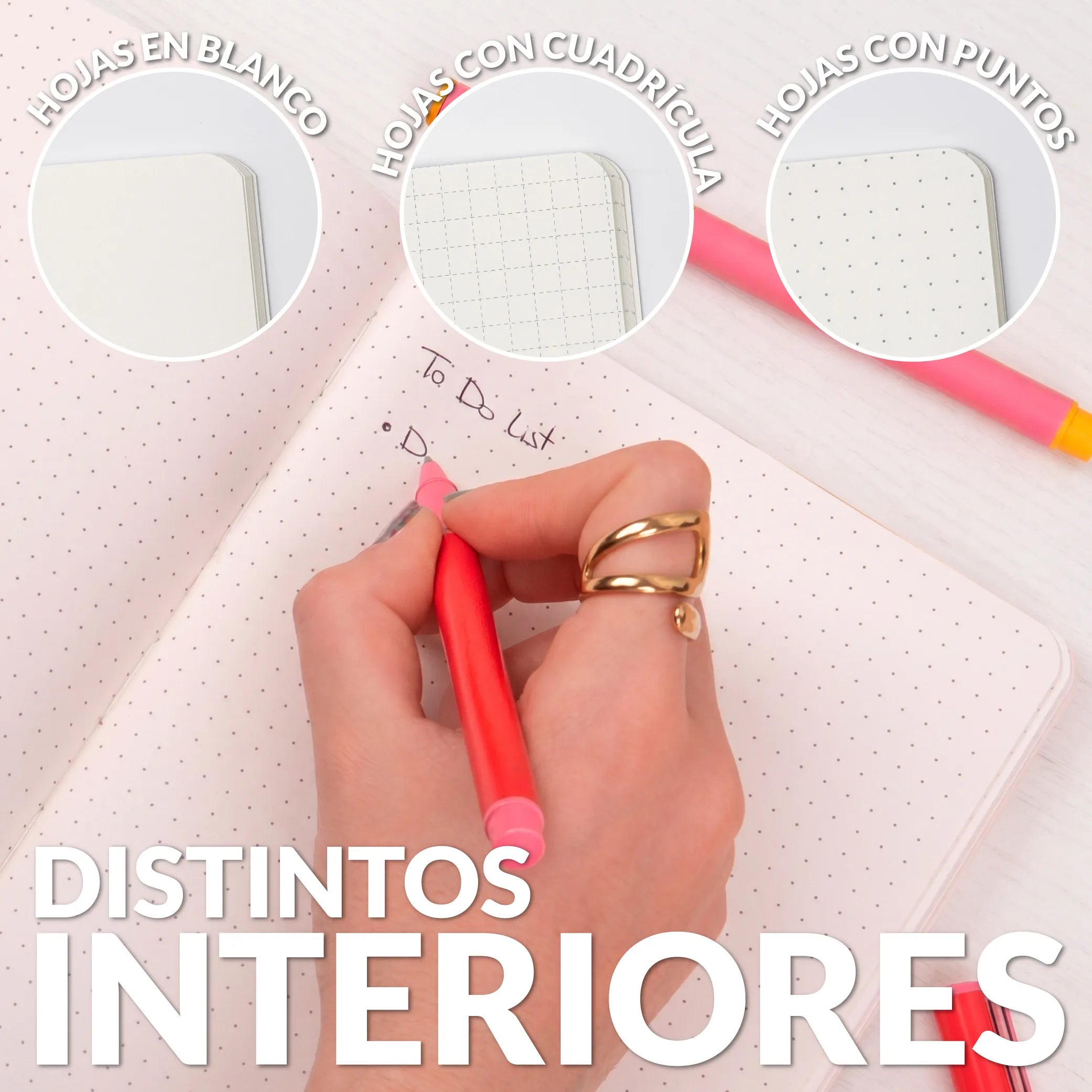 Libreta A5 “No me da la vida” pack de 3