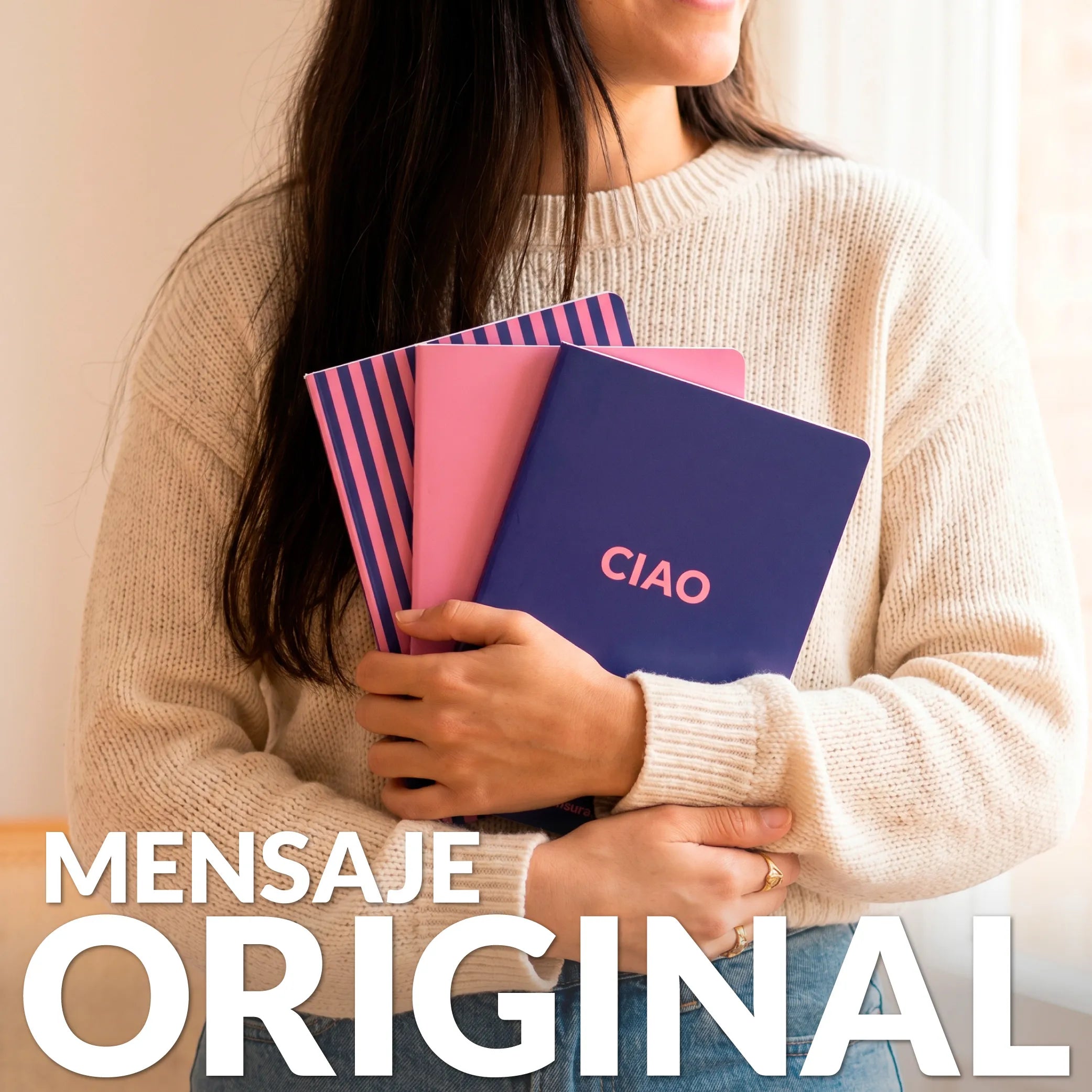 Libreta A5 “Ciao” pack de 3
