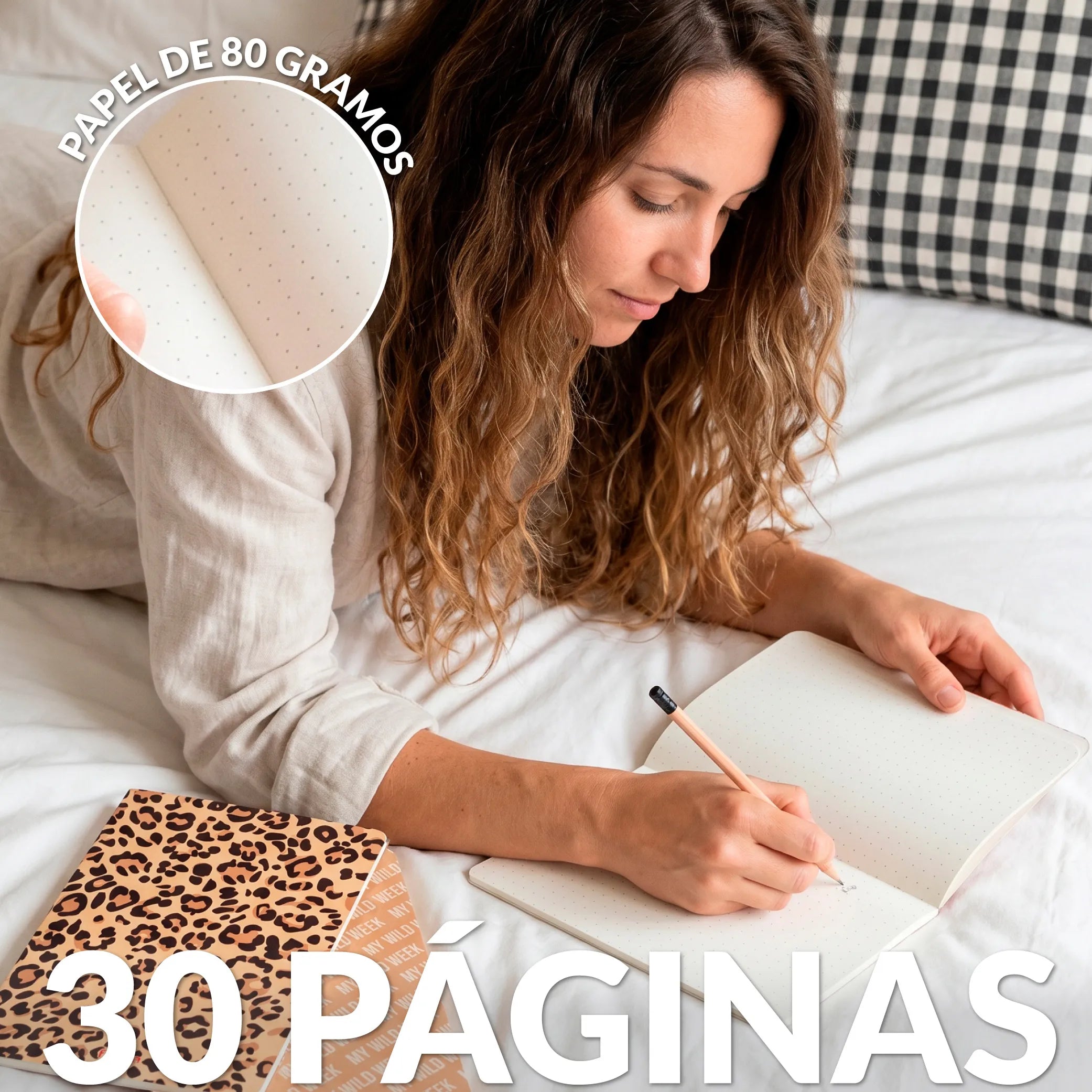 Libreta A5 “My wild week” pack de 3