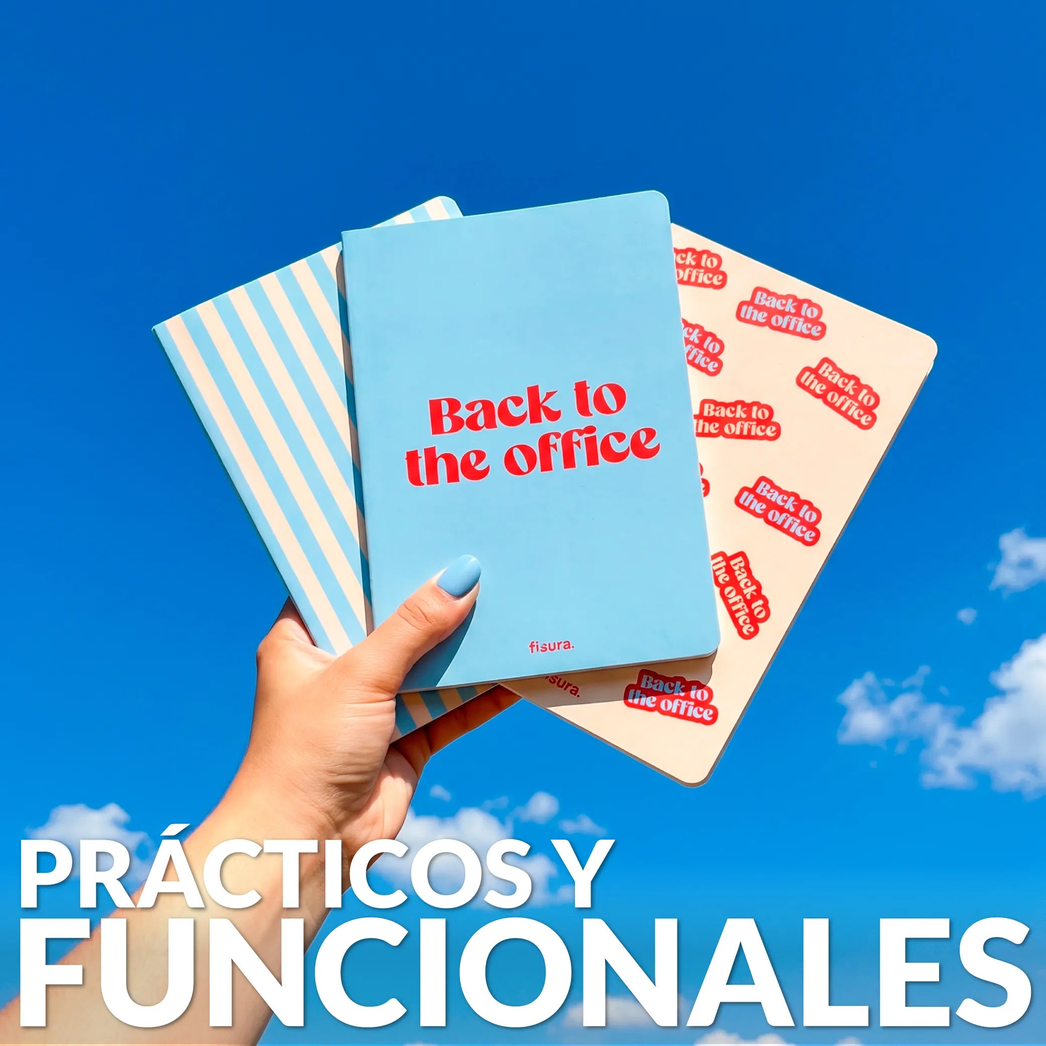 Libreta A5 “Back to the office” pack de 3