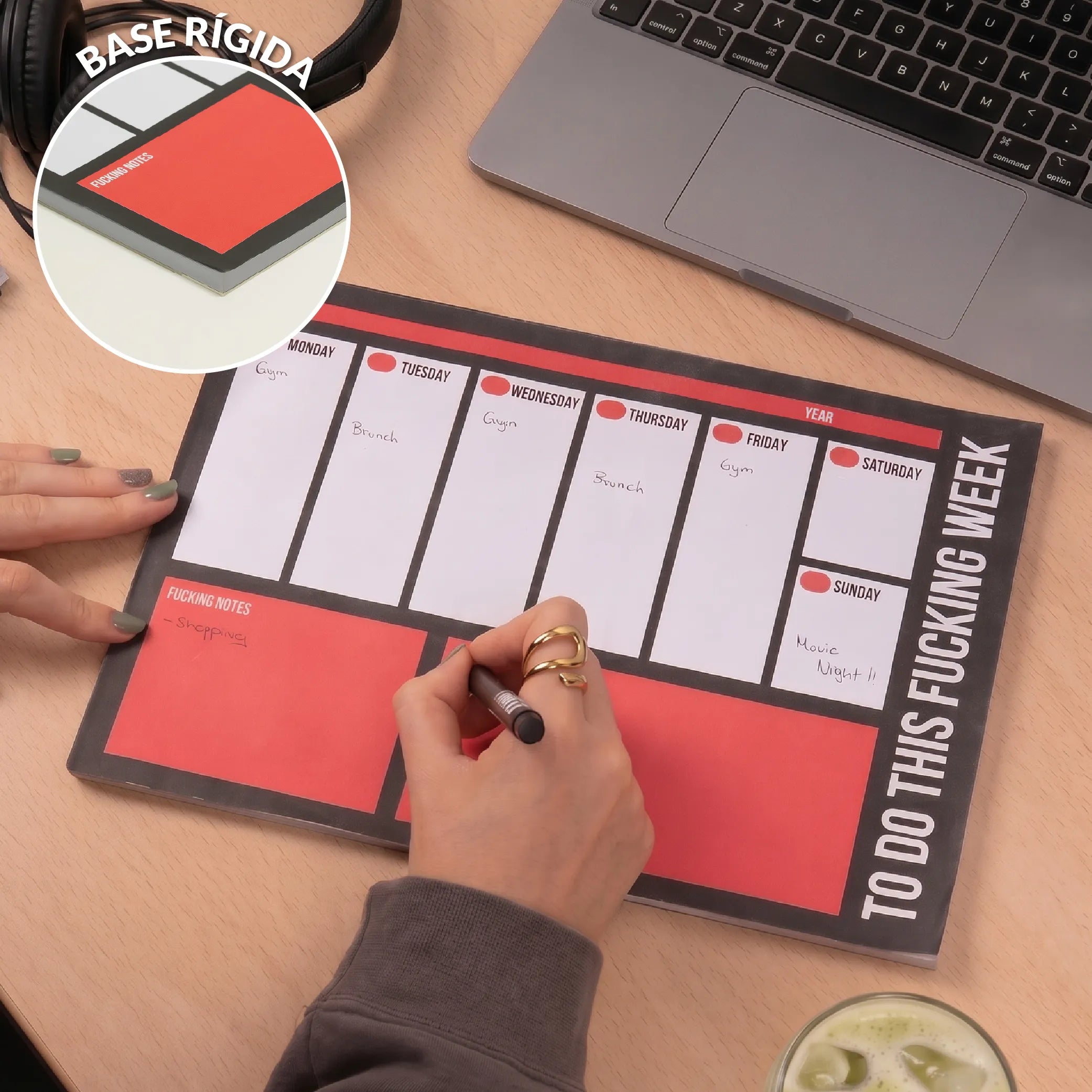 Planner A4 “Fuck off”