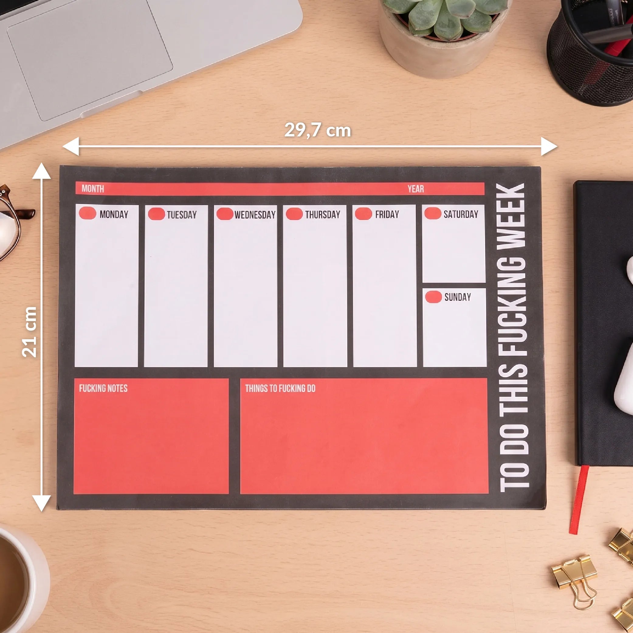 Planner A4 “Fuck off”