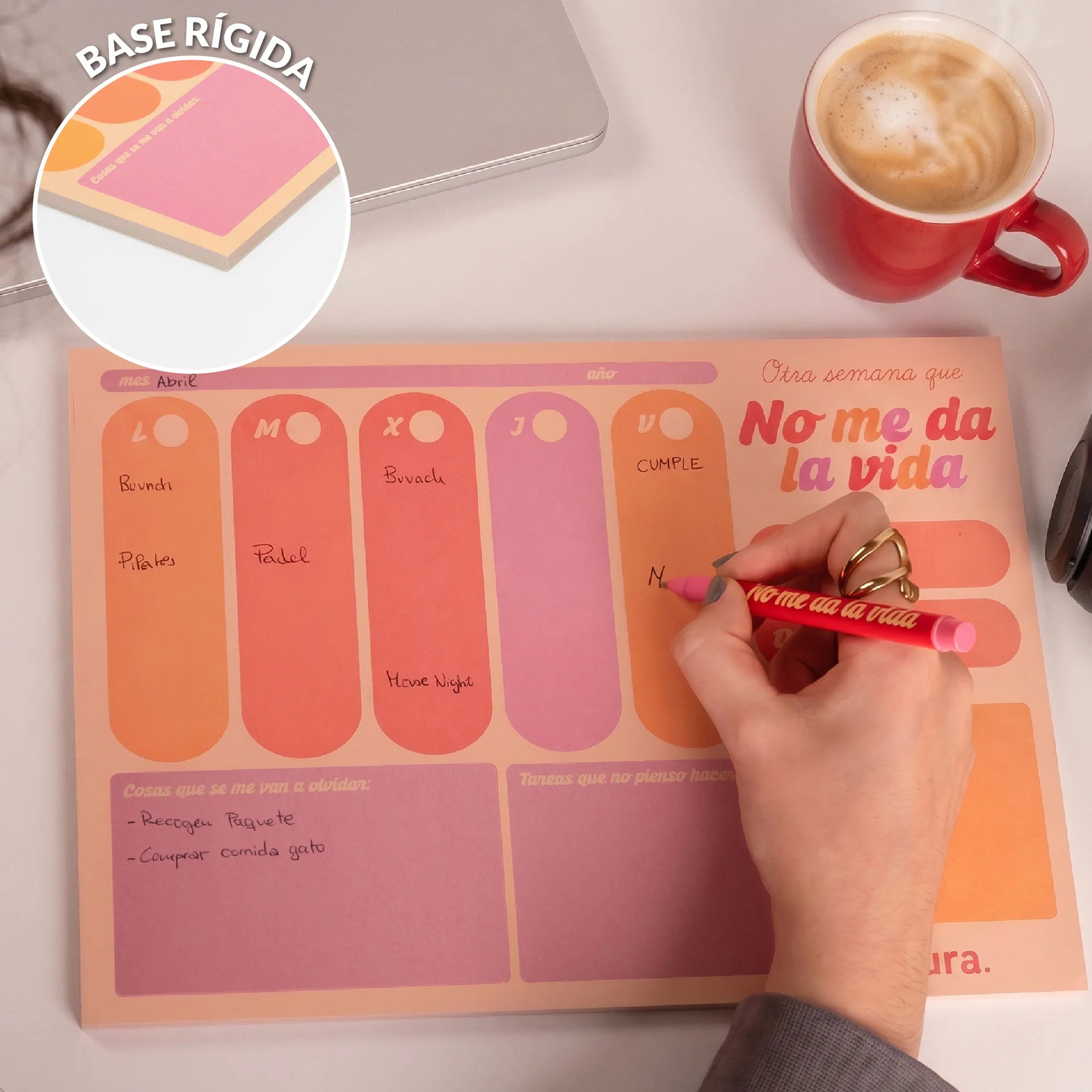 Planner A4 “No me da la vida”