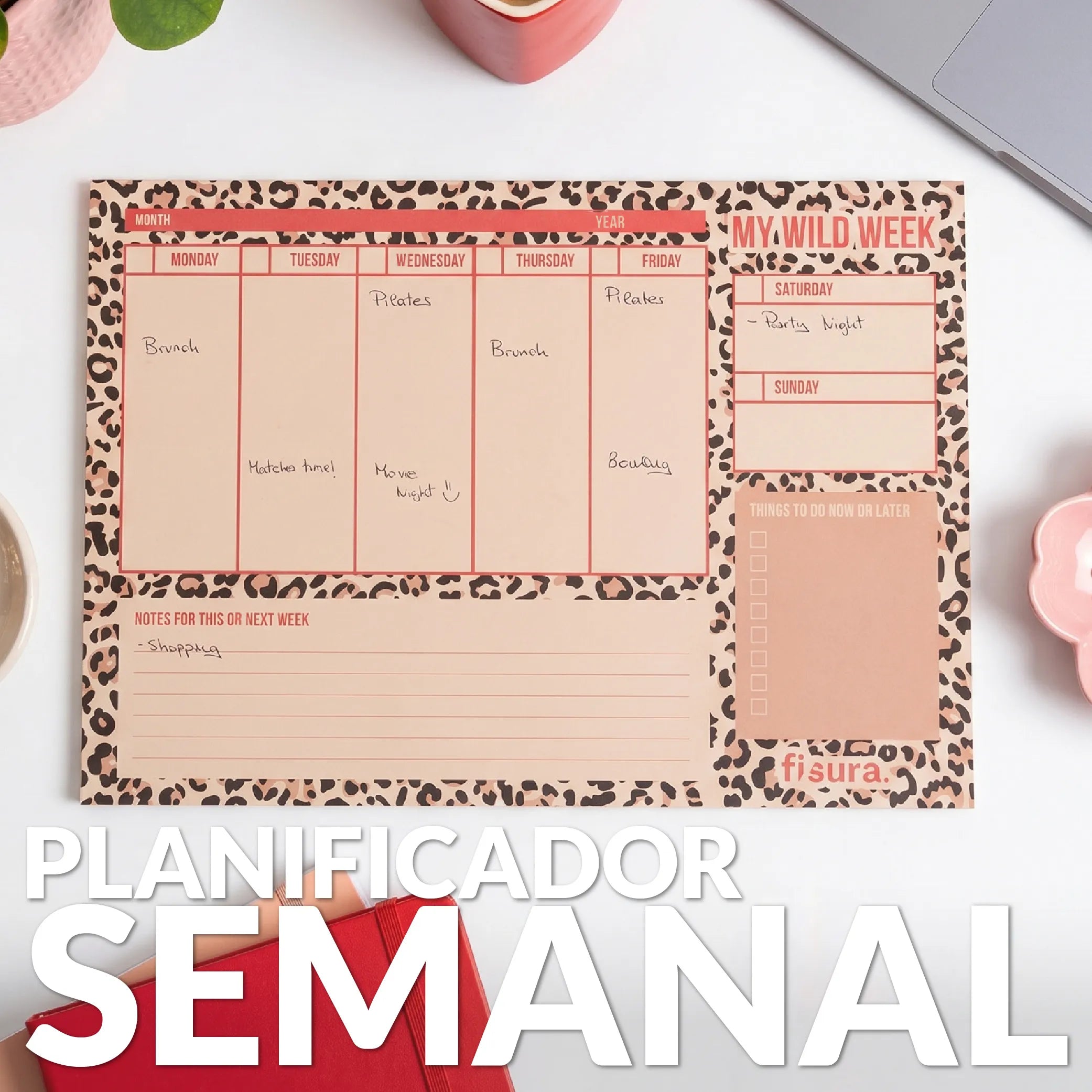 Planner A4 “My wild week”