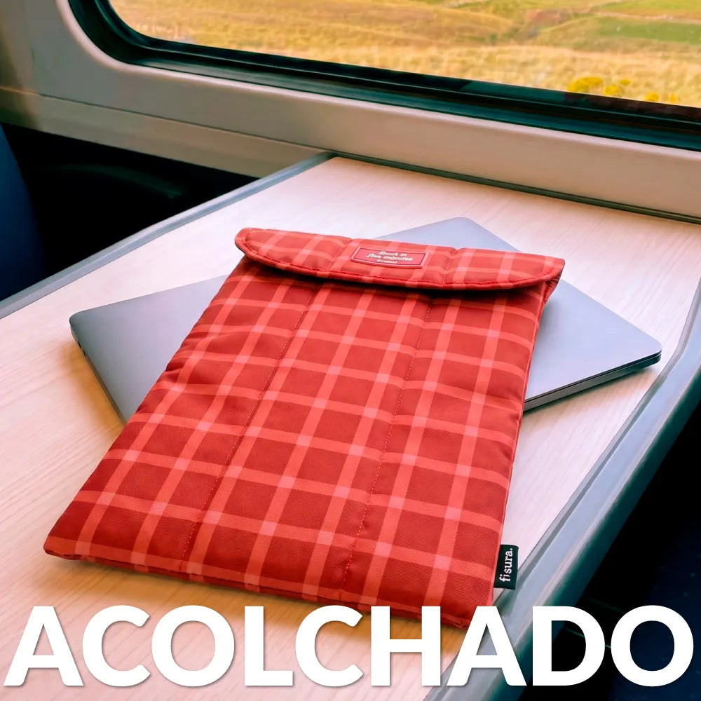 Funda portátil “Back in five minutes (or more)”