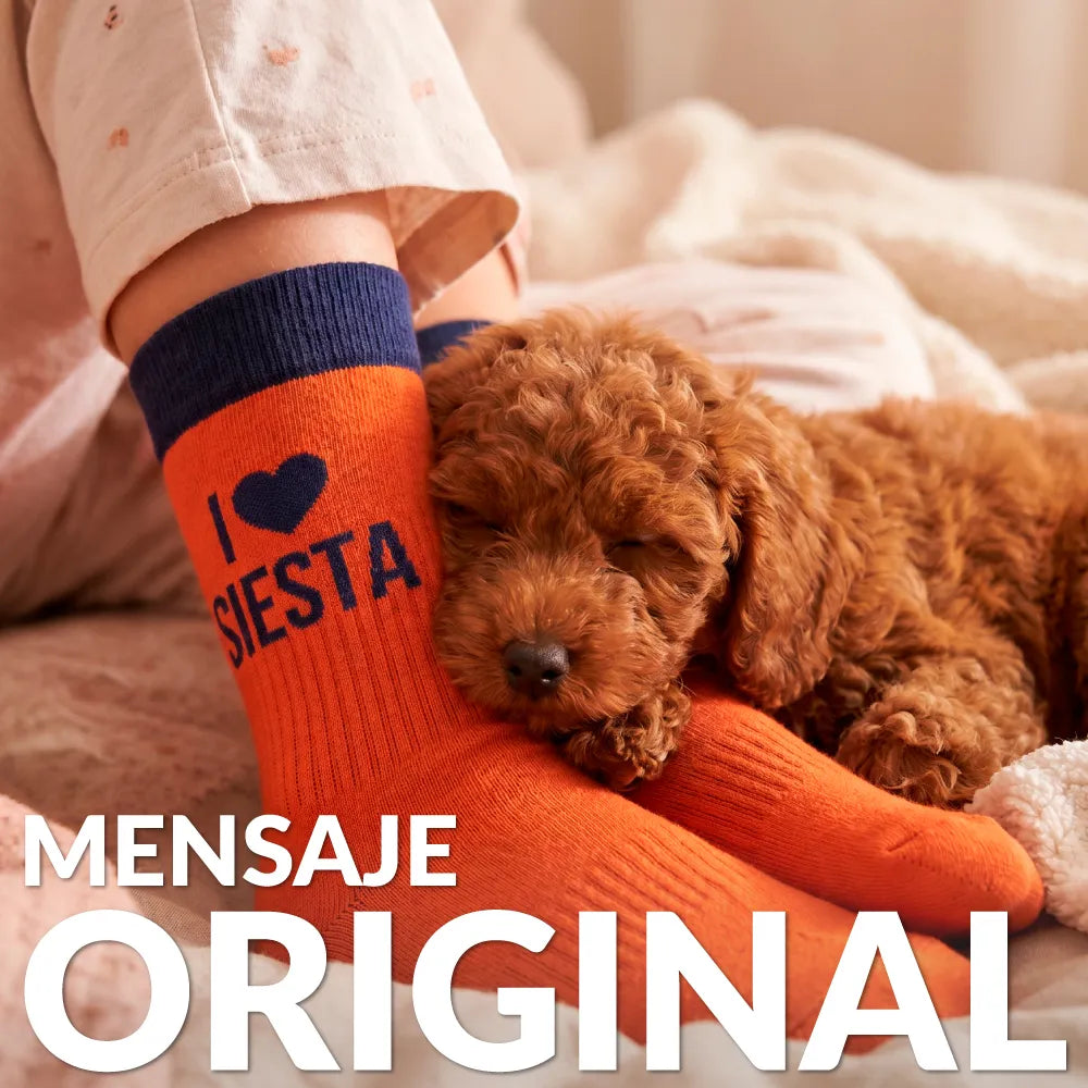 Calcetines Unisex “I love siesta”