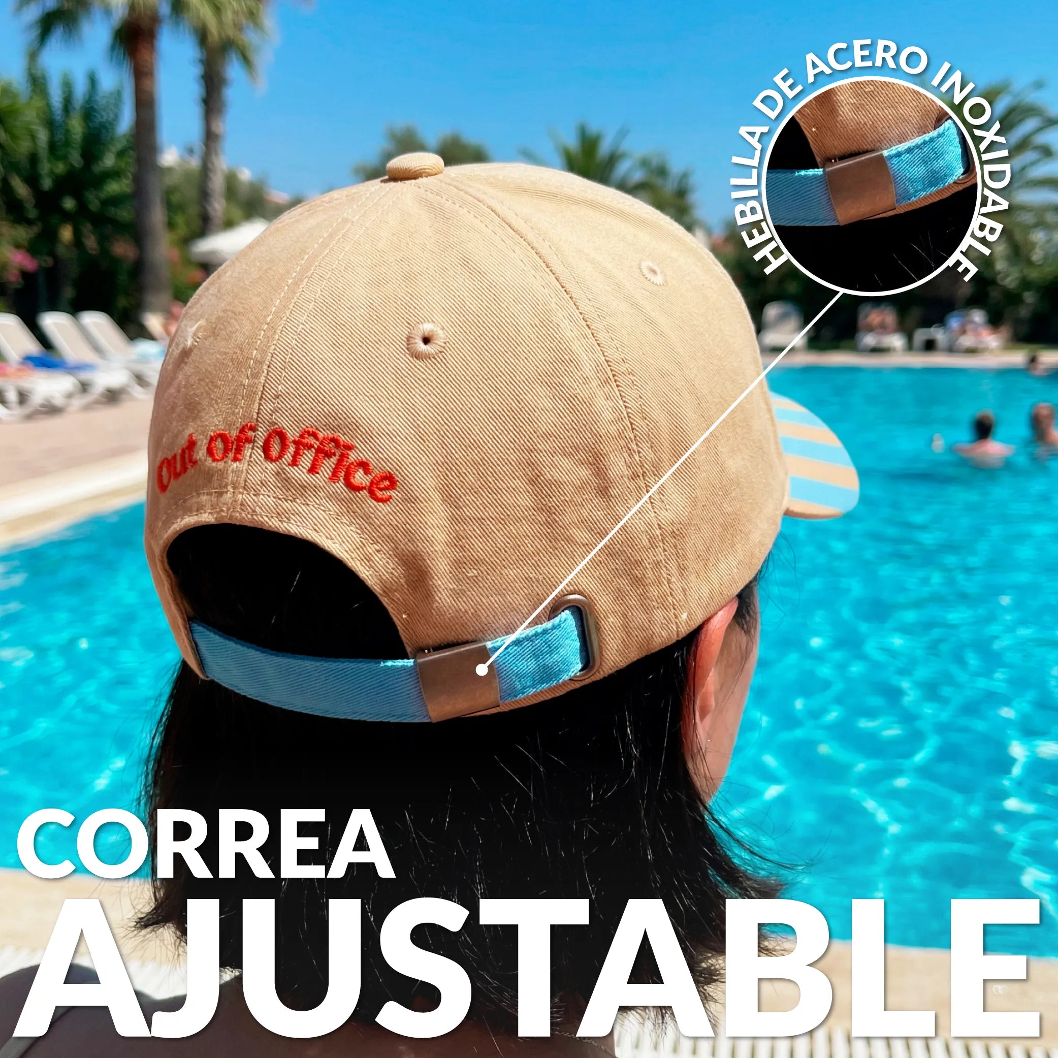Gorra "Out of the office”