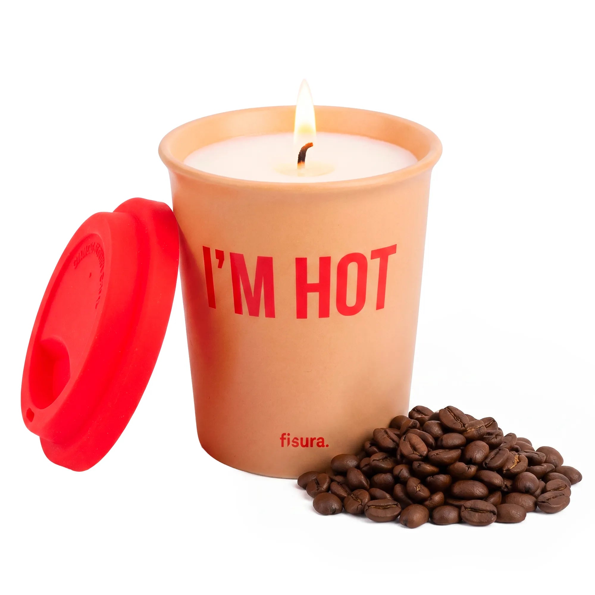 Vela multiuso “I’m hot” al caffè