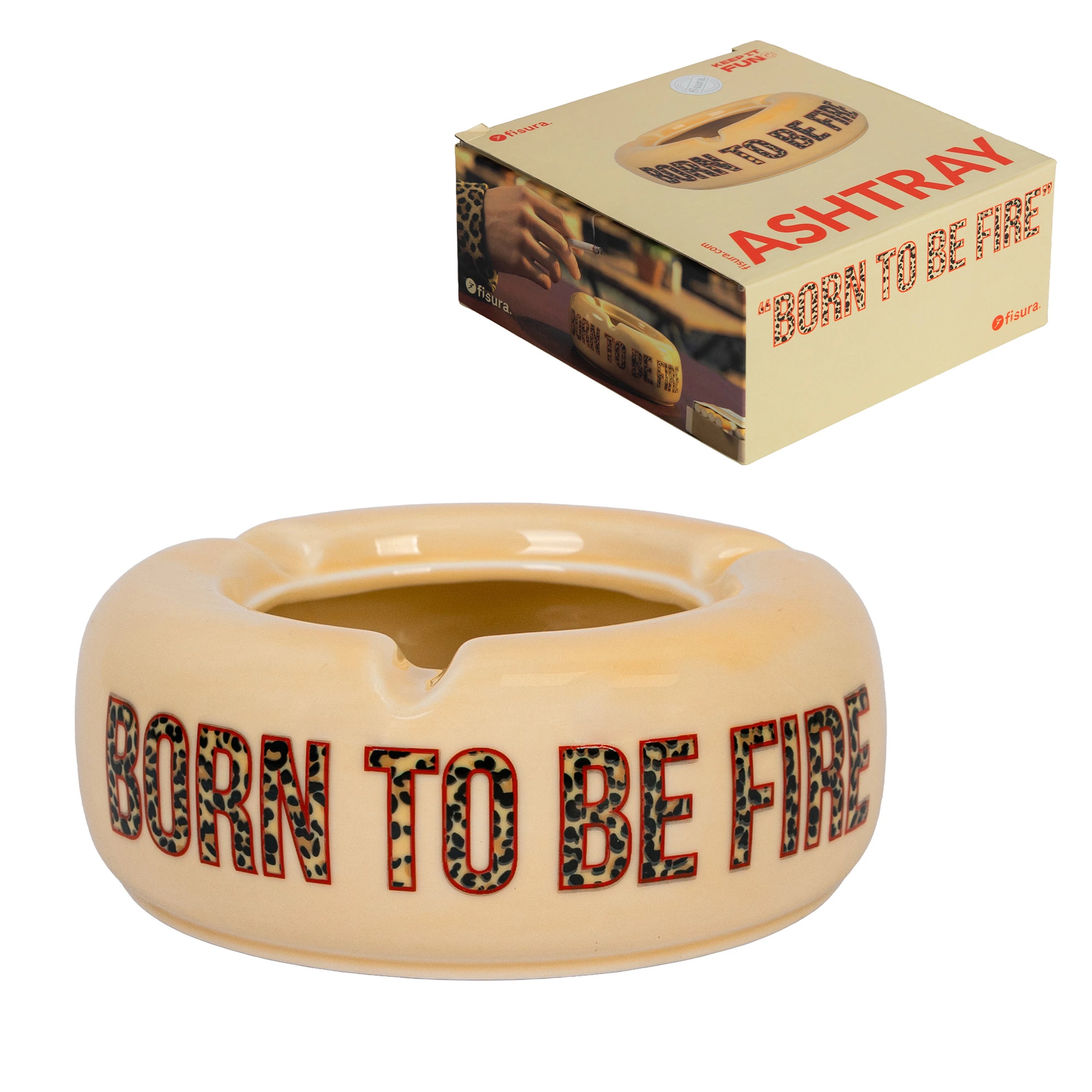 Cenicero "Born to be fire"