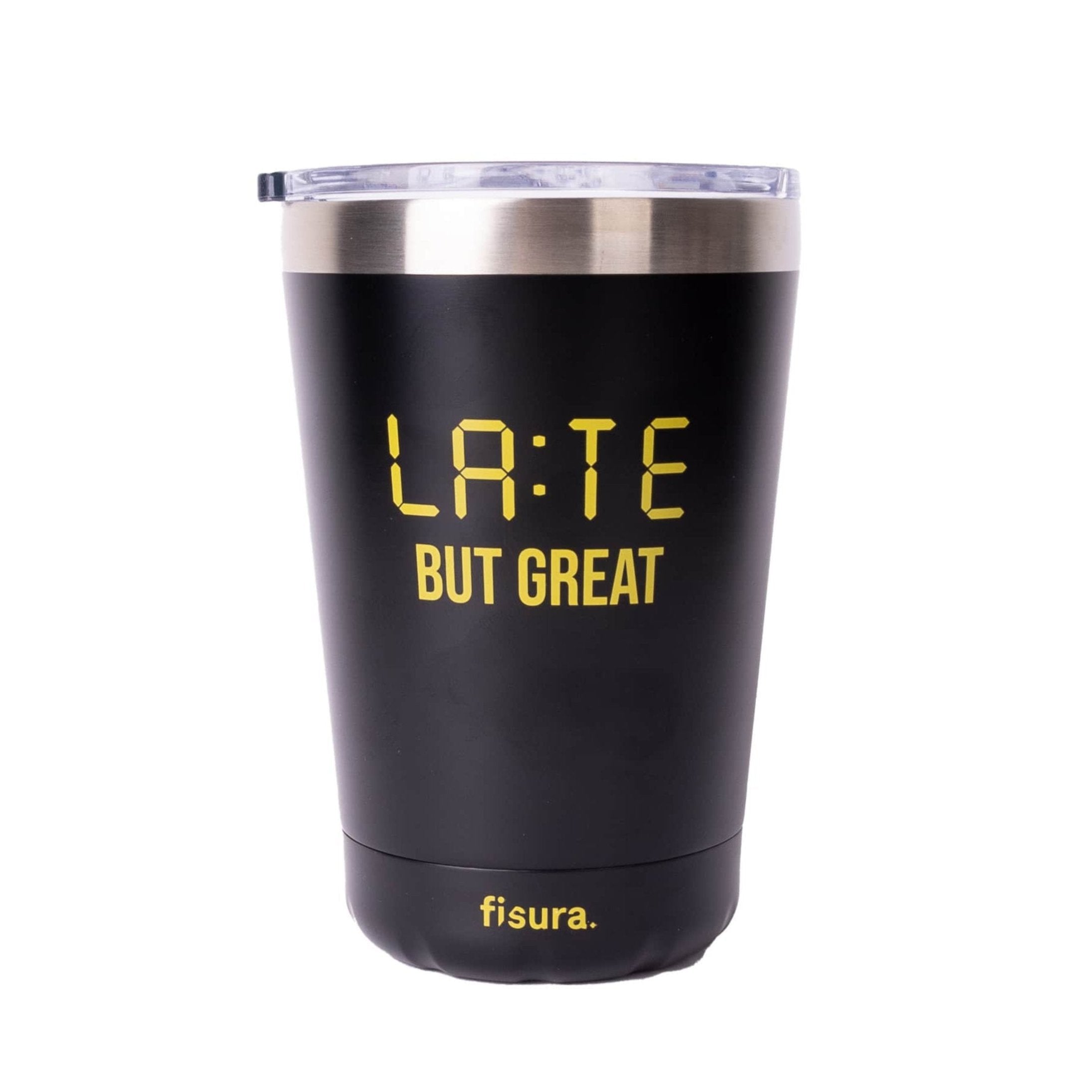 Vaso termo "Late but great"