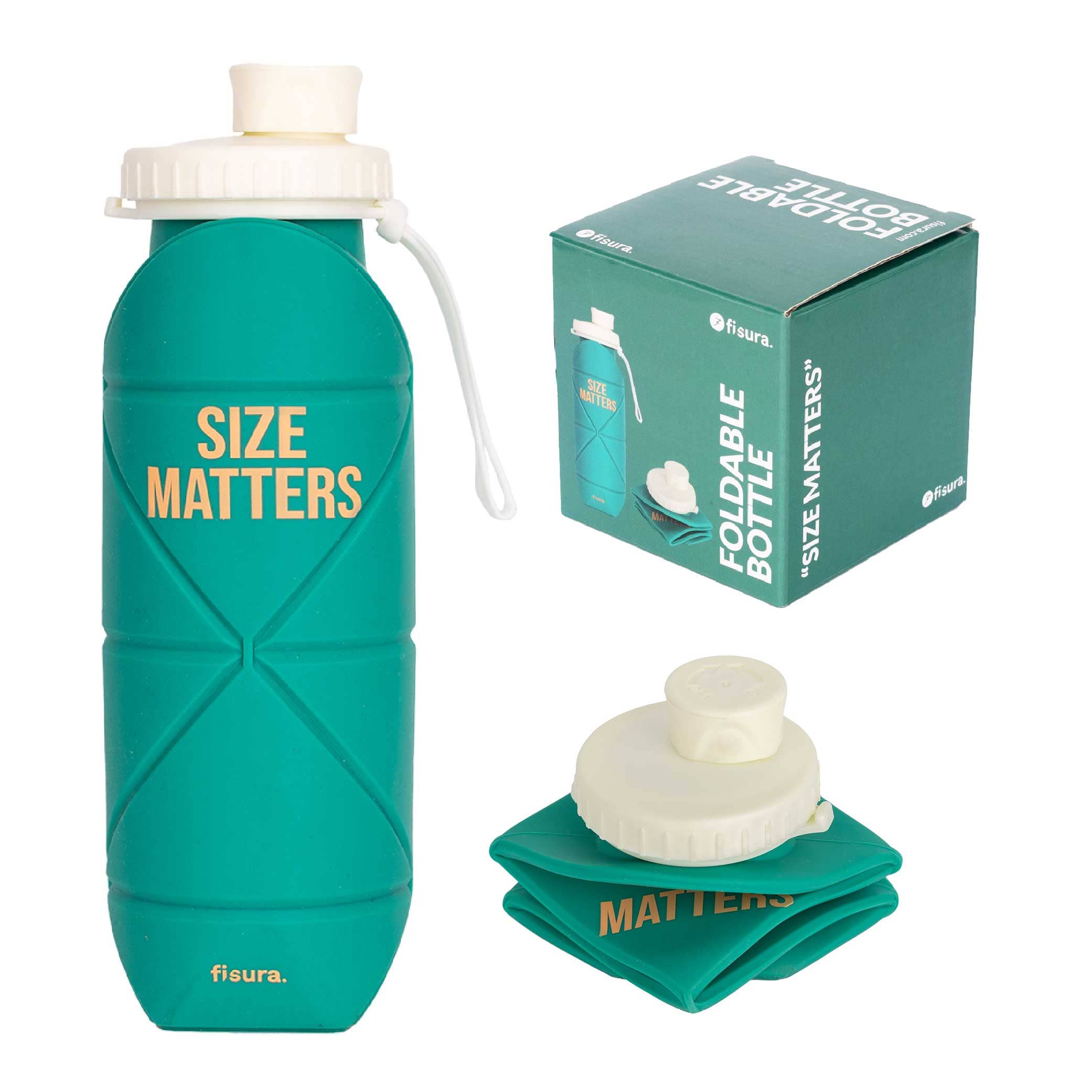 Botella plegable “Size matters”