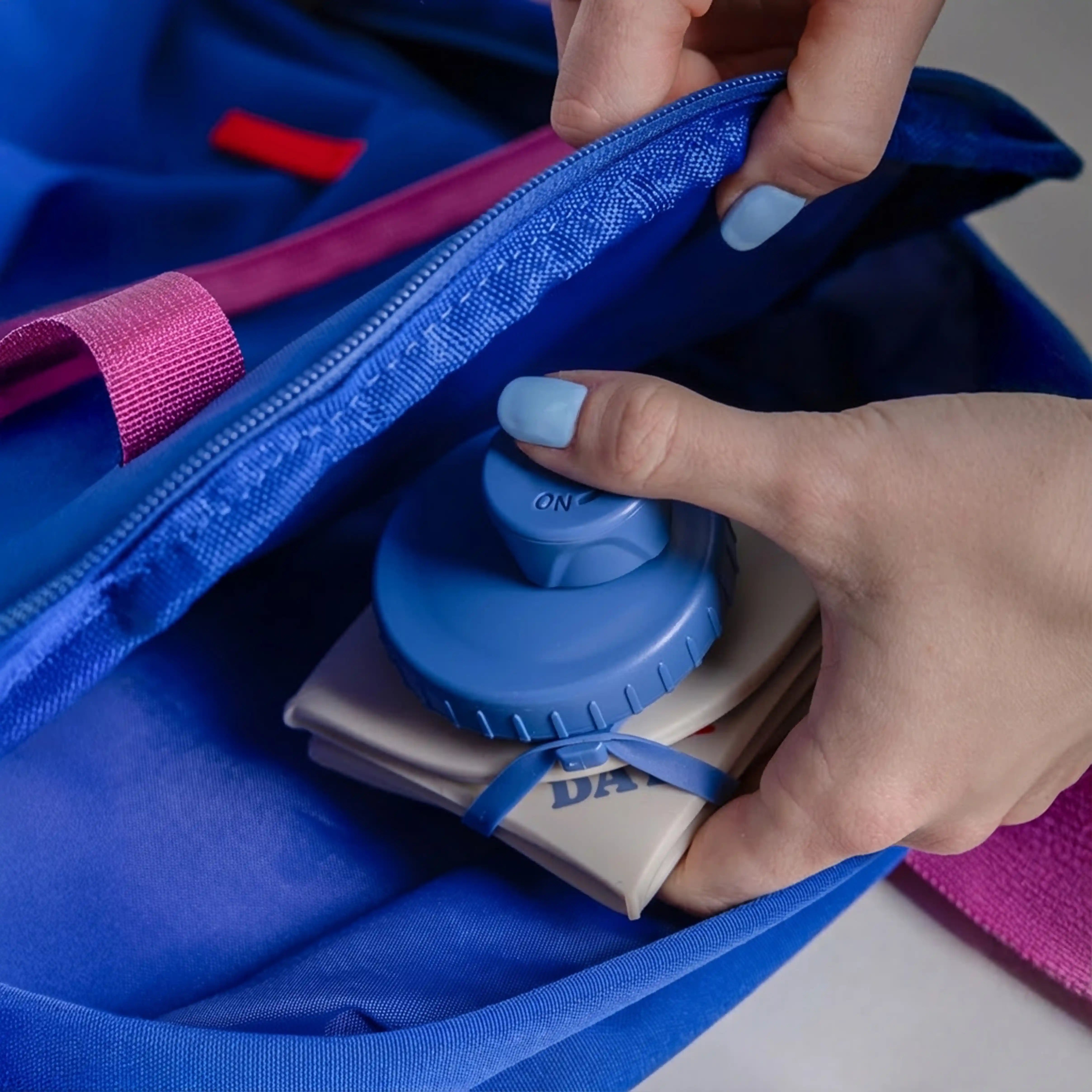 Botella plegable "Match day"