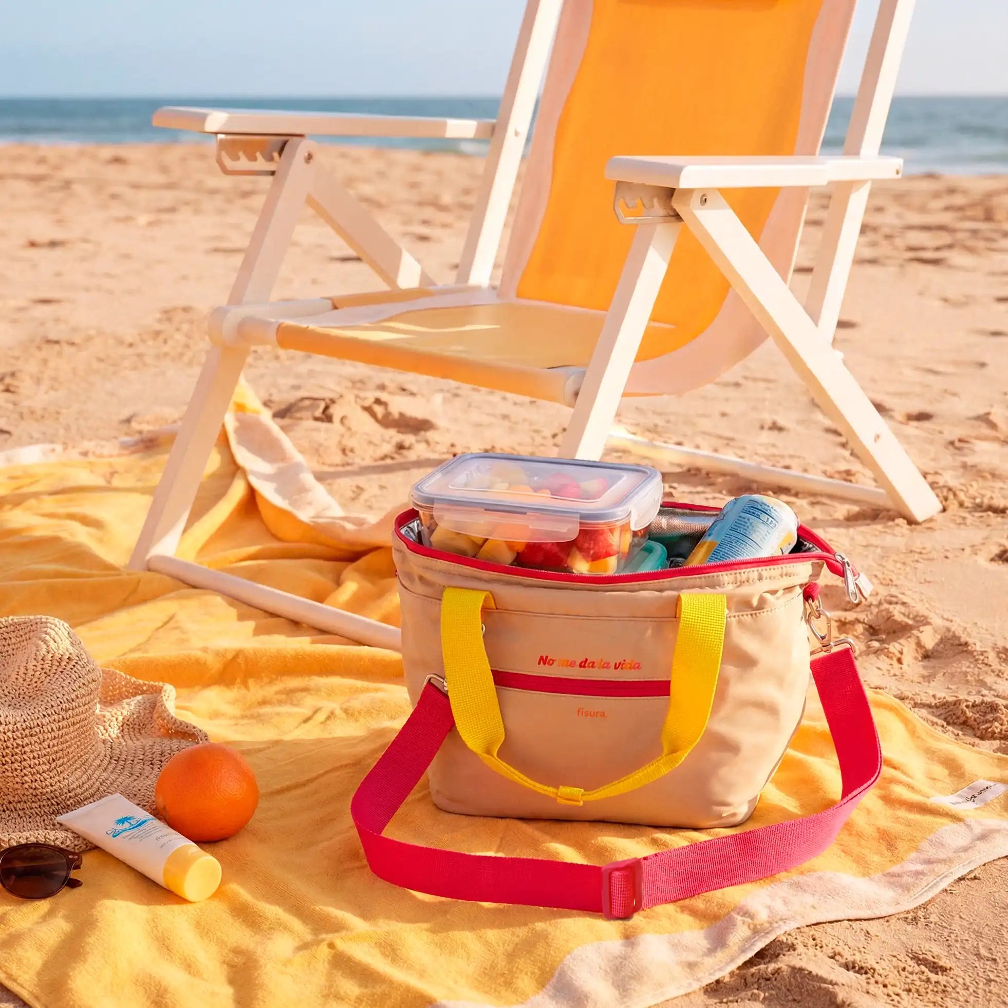 Sac isotherme porte-aliments “No me da la vida”
